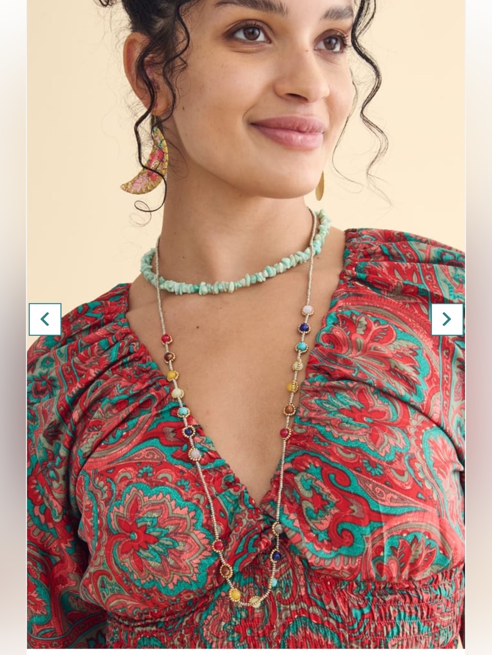 Earthbound Trading Co. Paisley Maxi Dress - Picture 4 of 10